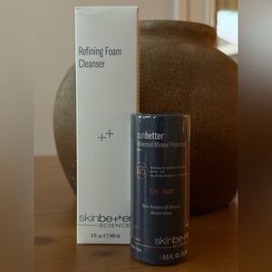 Skinbetter Science Refining Foam Cleanser + Sunbetter Advanced Sunscreen Lotion